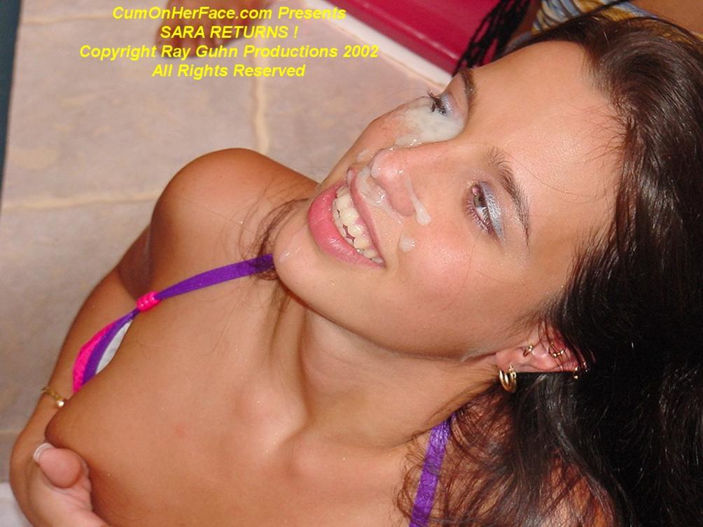 bukkake COHF COHF Sara cum in eye cum in eyes cum on face cumshot facial pierced tongue Sara sexoba_25